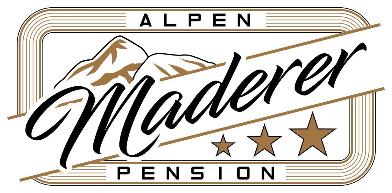 Alpenpension Maderer 加舒恩 外观 照片